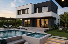 Casa individuala, 280mp, 500 teren, garaj dublu, terasa circulabila, Chinteni!