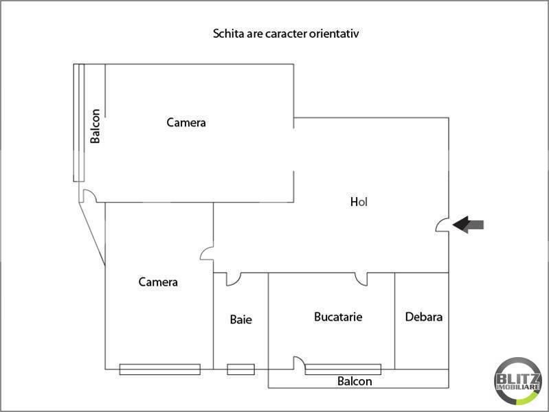 Apartament de vânzare 2 camere Zorilor - 17654AV | BLITZ Cluj-Napoca | Poza12
