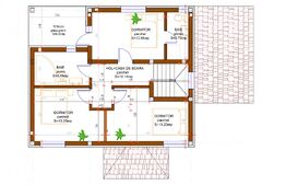 Casa cu 4 camere de vanzare, Jucu de Sus, Frasinului Nr.6 Semifinisat