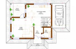 Casa cu 4 camere de vanzare, Jucu de Sus, Frasinului Nr.6 Semifinisat