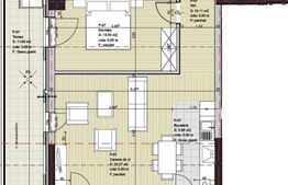 Apartament 2 camere, 59 mp, 2 balcoane, mobilat, design modern, zona Zorilor