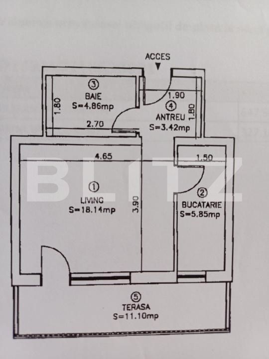 Garsonieră de vânzare Floreşti - 176898AV | BLITZ Cluj-Napoca | Poza6