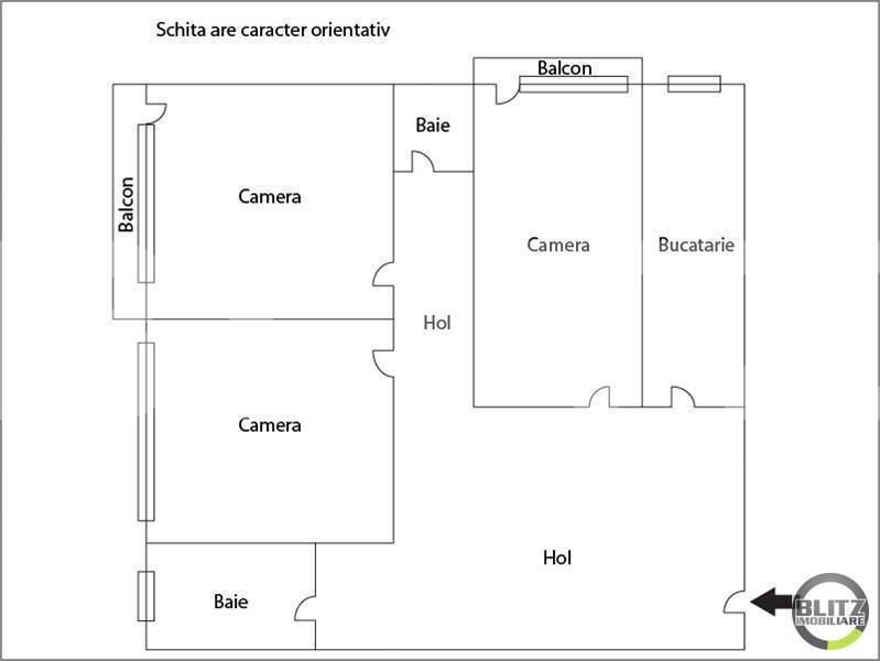 Apartament de vânzare 3 camere Zorilor - 17695AV | BLITZ Cluj-Napoca | Poza8