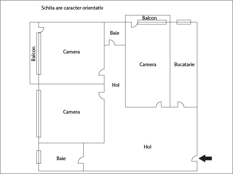 Apartament de vânzare 3 camere Zorilor - 17695AV | BLITZ Cluj-Napoca | Poza1