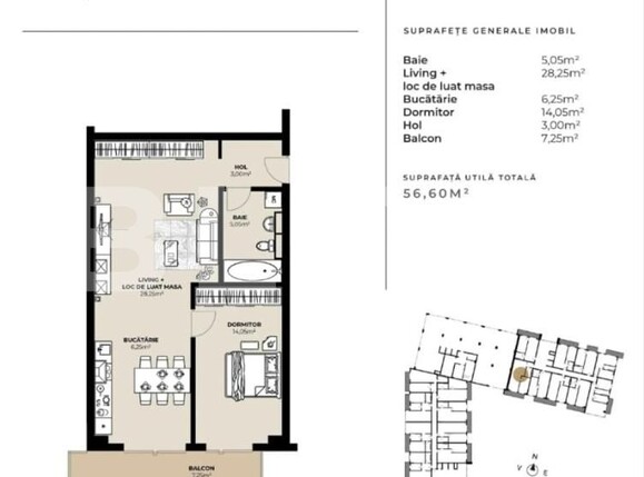 Apartament de vânzare 2 camere Marasti - 176952AV | BLITZ Cluj-Napoca | Poza2