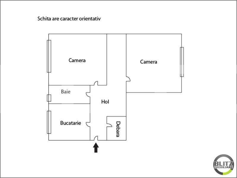 Apartament de vânzare 2 camere Andrei Mureşanu - 17698AV | BLITZ Cluj-Napoca | Poza12