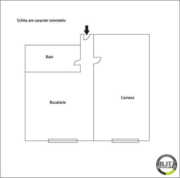 Garsonieră de vânzare Gruia - 177AV | BLITZ Cluj-Napoca | Poza1