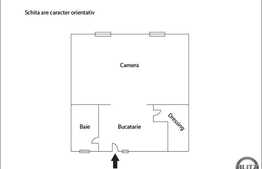 1 camera, decomandat, 33 mp, boxa la subsol, zona Piata Mihai Viteazu