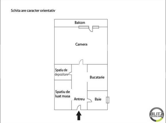 Garsonieră de vânzare Andrei Mureşanu - 17702AV | BLITZ Cluj-Napoca | Poza9