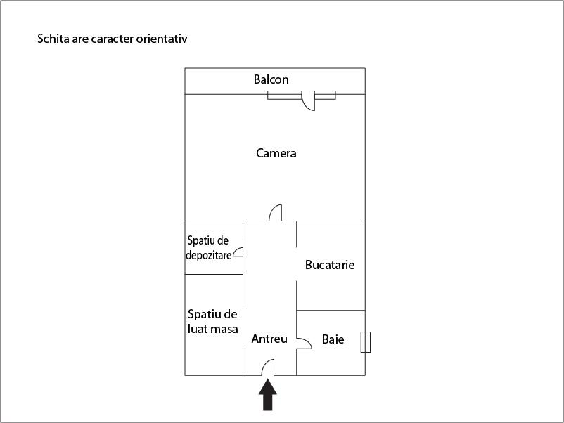 Garsonieră de vânzare Andrei Mureşanu - 17702AV | BLITZ Cluj-Napoca | Poza1