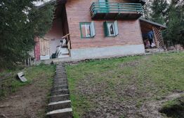 Cabana finalizată, cu teren Muntele Rece