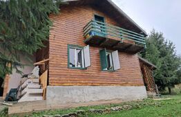 Cabana finalizată, cu teren Muntele Rece