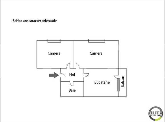 Apartament de vânzare 2 camere Andrei Mureşanu - 17706AV | BLITZ Cluj-Napoca | Poza1