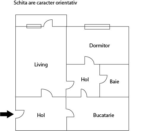 Apartament de vânzare 2 camere Gheorgheni - 1771AV | BLITZ Cluj-Napoca | Poza1