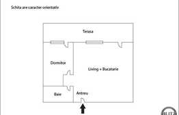 Vanzare apartament 2 camere, 38 mp, complet mobilat, zona strazii Constanta