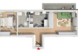 Comision 0!Apartament 2 camere, confort sporit,Bloc Nou,Petrom Calea Baciului