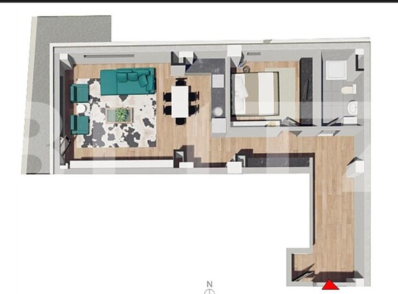 Apartament de vânzare 2 camere Dambul Rotund - 177186AV | BLITZ Cluj-Napoca | Poza1