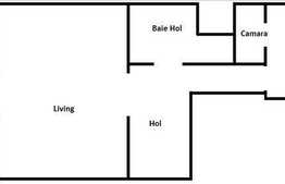 Apartament 2 camere, 94 mp, mobilat complet, zona centrala