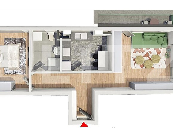 Apartament de vânzare 2 camere Dambul Rotund - 177194AV | BLITZ Cluj-Napoca | Poza1