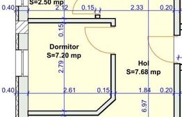 Apartament finisat 2 camere,42mp ,situat in Dezmir