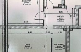 Apartament 2 camere, 50 mp, 2 balcoane, pod 45 mp, parcare, zona Porii