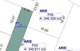 Teren intravilan 350 mp, cu Puz aprobat prin HCL, in zona Borhanci/Romul Ladea