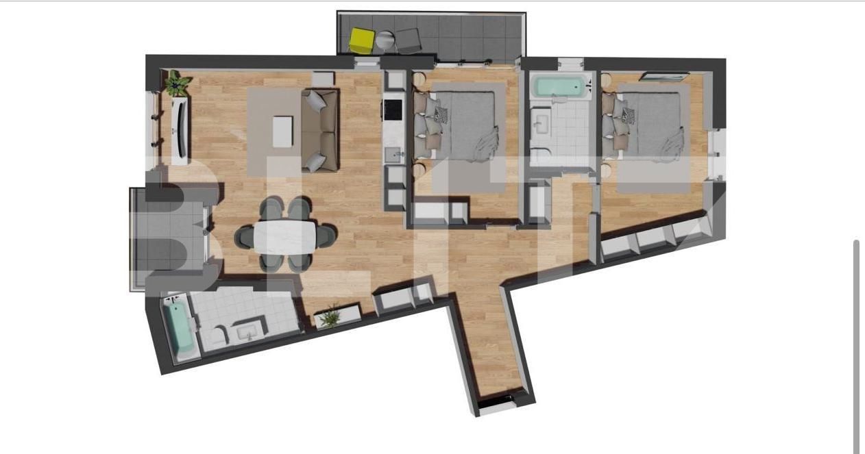 Apartament de vânzare 3 camere Floreşti - 177827AV | BLITZ Cluj-Napoca | Poza10