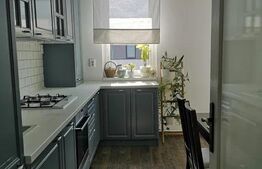 Apartament 82 mp, 2 dormitoare, 2 bai, living, laundry space, balcon si parcare