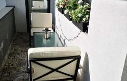 Apartament 82 mp, 2 dormitoare, 2 bai, living, laundry space, balcon si parcare
