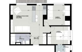 Apartament cu 3 camere, 2 bai, 65 mp, bloc nou, zona Iulius Mall