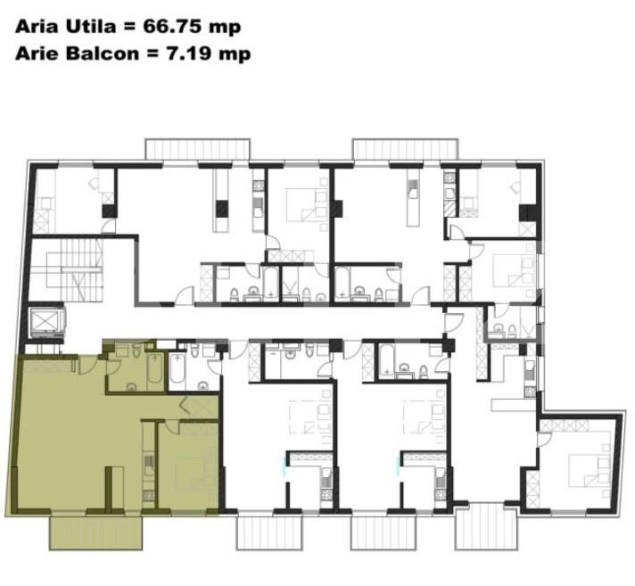 Apartament de vânzare 2 camere Marasti - 178145AV | BLITZ Cluj-Napoca | Poza3