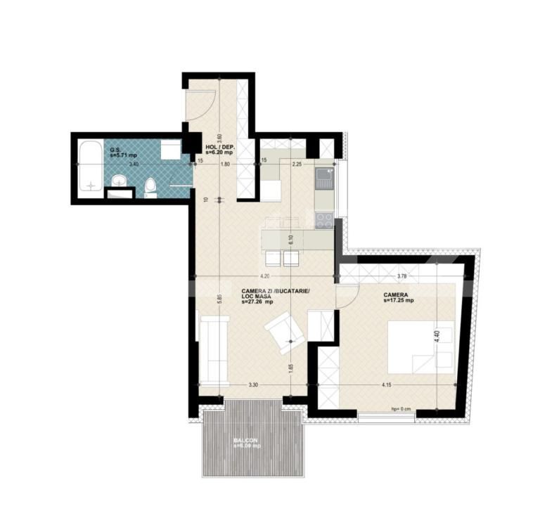 Apartament de vânzare 2 camere Marasti - 178147AV | BLITZ Cluj-Napoca | Poza2