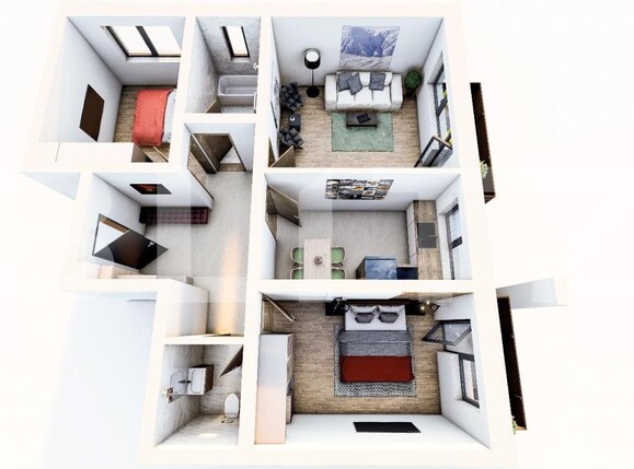 Apartament de vânzare 3 camere Sanpetru - 178226AV | BLITZ Brașov | Poza2