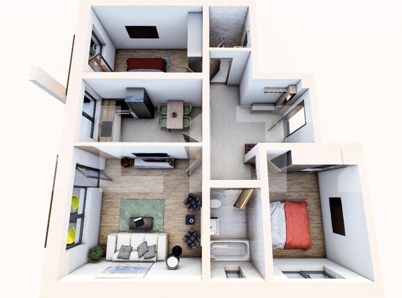 Apartament de vânzare 3 camere Sanpetru - 178226AV | BLITZ Brașov | Poza3