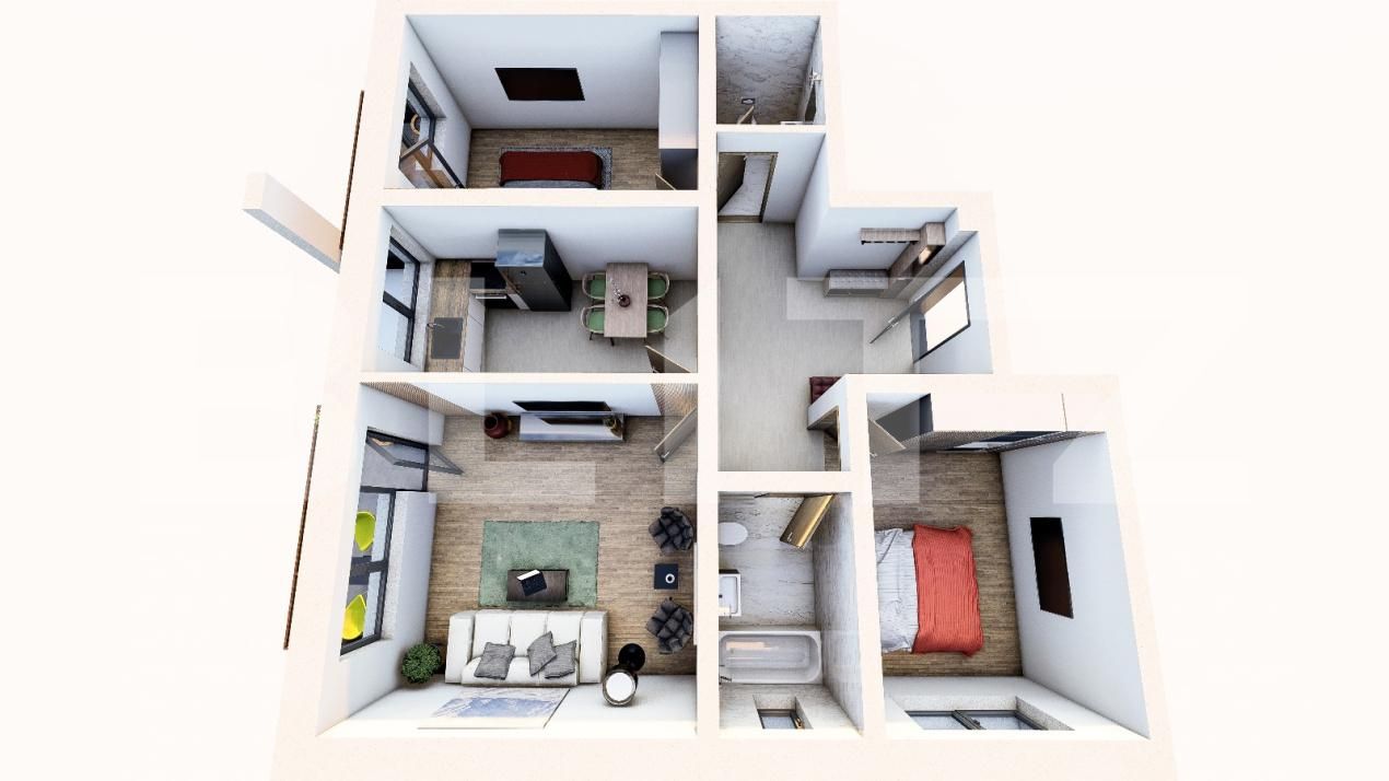 Apartament de vânzare 3 camere Sanpetru - 178226AV | BLITZ Brașov | Poza3