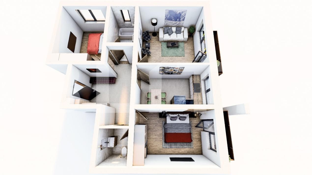 Apartament de vânzare 3 camere Sanpetru - 178226AV | BLITZ Brașov | Poza2