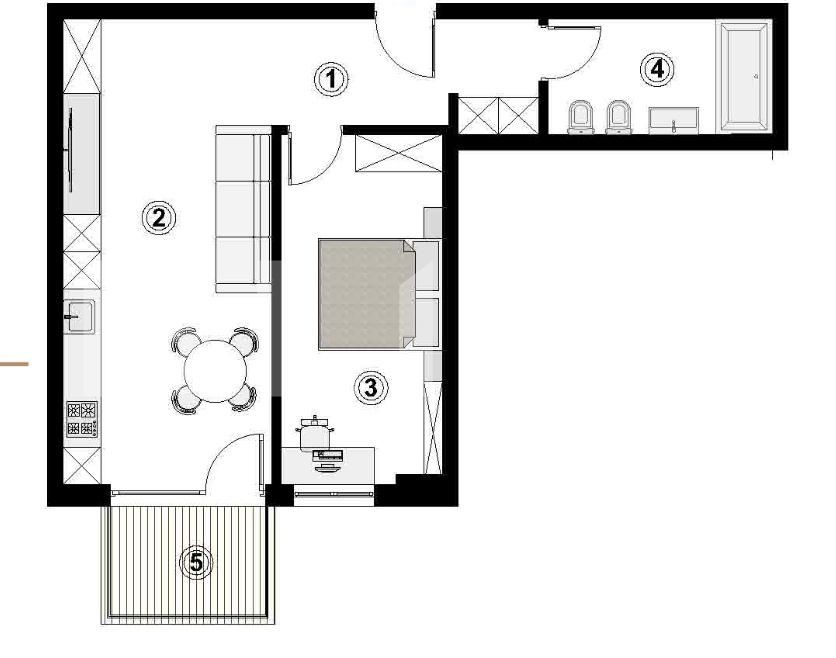 Apartament de vânzare 2 camere Gheorgheni - 178286AV | BLITZ Cluj-Napoca | Poza2