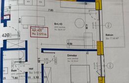 Exclusivitate ! Apartament 2 camere, finisat, 54 mp, ERA By Hexagon