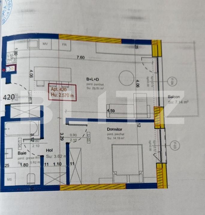 Apartament de vânzare 2 camere Semicentral - 178528AV | BLITZ Cluj-Napoca | Poza3
