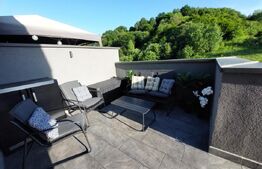 Penthouse superb cu vedere spre padure, cu 2 parcari, etaj retras, 77 mp utili