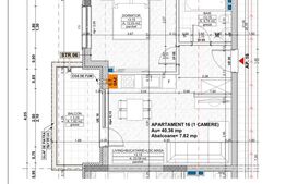 Apartament 2 camere, bloc nou, finisat, zona Cetatii