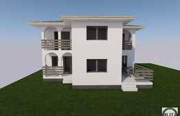 Casa 160 mp, 600 mp teren, front 33 ml, zona de case