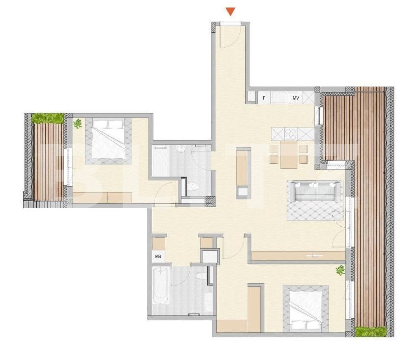 Apartament de vânzare 4 camere Semicentral - 178770AV | BLITZ Cluj-Napoca | Poza2