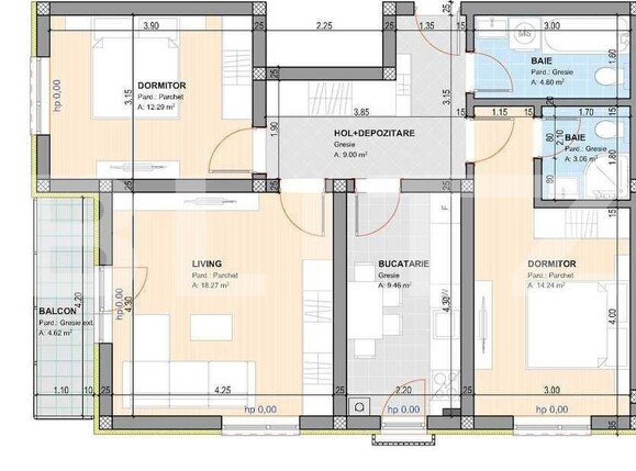 Apartament de vânzare 3 camere Cristian - 179066AV | BLITZ Brașov | Poza3