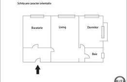 Apartament 2 camere, 48 mp, in zona Opera Maghiara