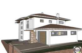 Casa individuala, 185 mp, teren 574 mp, in comuna Chinteni