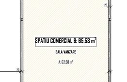 Spațiu comercial, 65 mp, zona Artema Shopping City