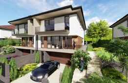Casă 180 mp, standarde nzeb, garaj dublu, în ansamblu premium