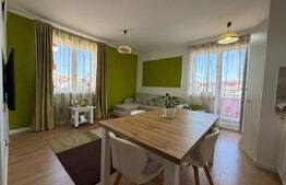 Apartament cu 2 camere, 55,28 mp, parcare subterana, zona Sesul de Sus