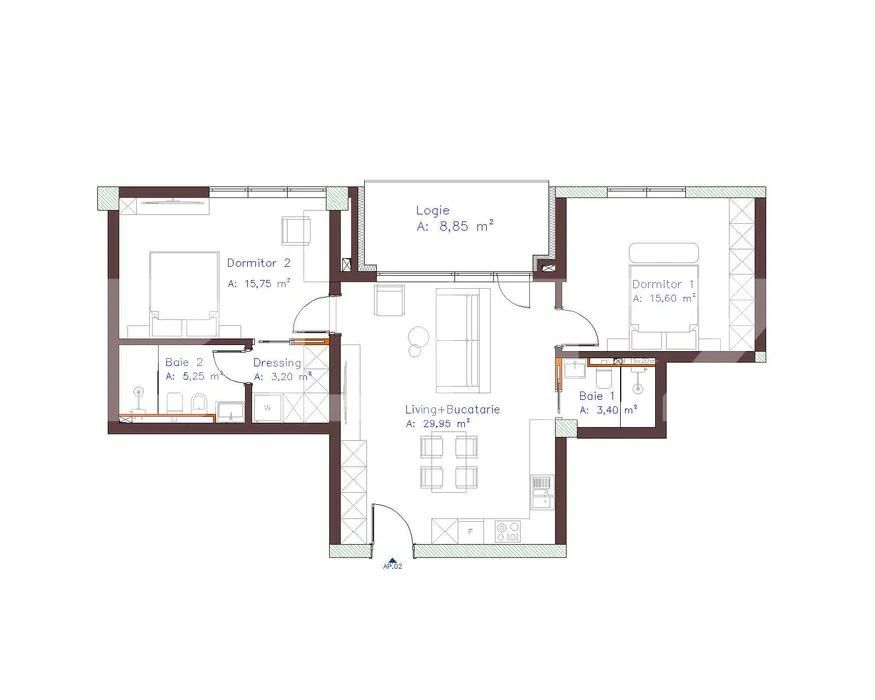 Apartament de vânzare 3 camere Semicentral - 179609AV | BLITZ Cluj-Napoca | Poza8